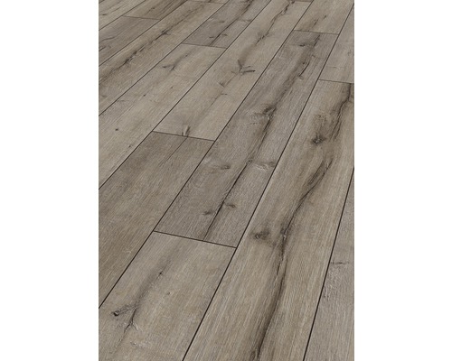 Detail laminátové podlahy s dřevěnou strukturou