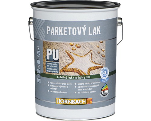 HORNBACH MIX Parketový lak hedvábný lesk standard k namíchání