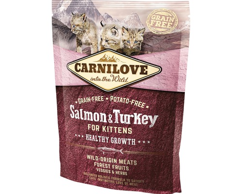 Granule pro kočky Carnilove Cat Grain Free for Kittens 400 g