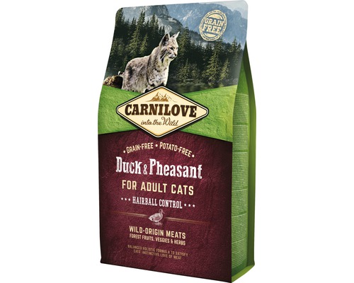 Granule pro kočky Carnilove Duck & Pheasant 2 kg