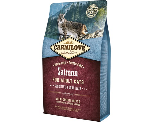 Granule pro kočky Carnilove Cat Grain Free Sensitive 2 kg