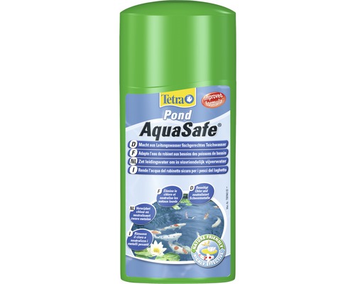 Tetra Pond AquaSafe úprava vody v jezírku v zelené lahvi
