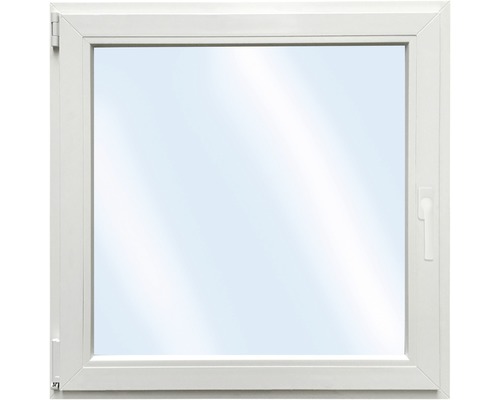 Plastové okno jednokřídlé ARON Basic bílé 1150 x 1150 mm DIN levé Bílé plastové okno s otočně sklopným kováním