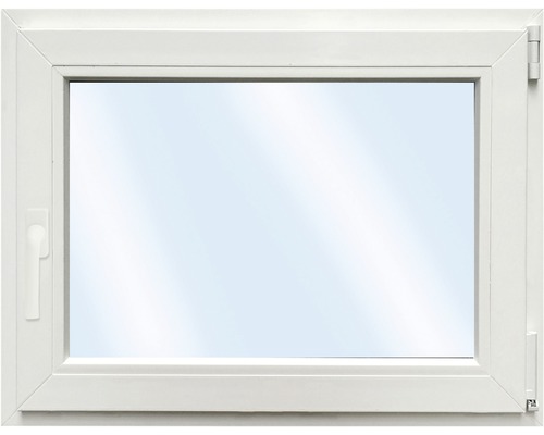 Plastové okno jednokřídlé ARON Basic bílé 900 x 550 mm DIN pravé-0