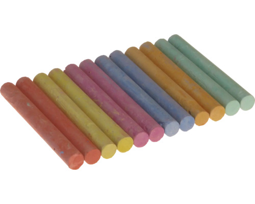 Vícebarevné křídy na tabule a umělecké projekty