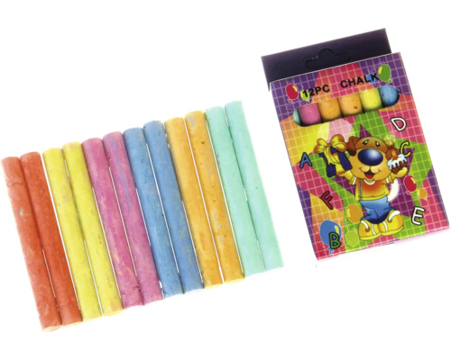 Barevné křídy s obalem