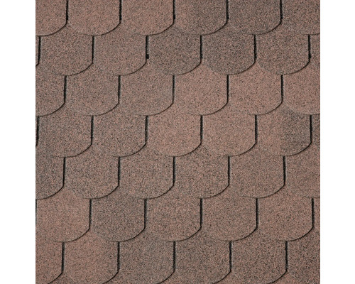 Asfaltový šindel PRECIT bobrovka hnědý balení 2 m² Asfaltový šindel PRECIT bobrovka hnědý balení 2 m²