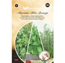 EasyGarden Majoránka, Máta, Rozmarýn výsevný disk