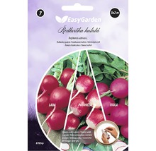 Balení semen ředkviček s různými odrůdami