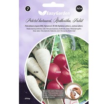 Balíček semen pro petržel kořenovou, ředkvičky a salát