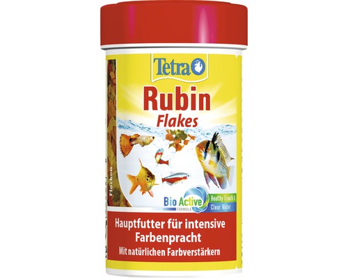 Krmivo pro ryby, vločkové TETRA Rubin 100ml