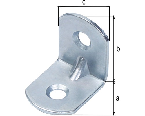 Úhelník s rozměry