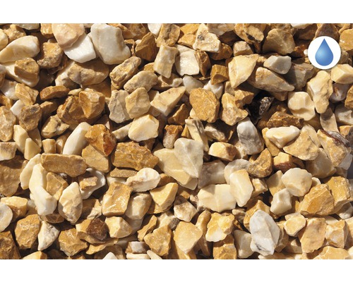 Detailní pohled na okrasný štěrk