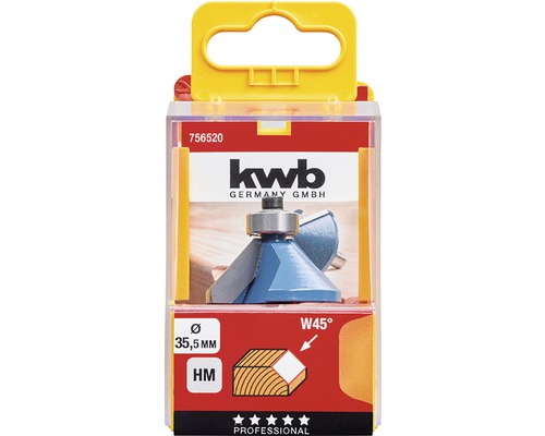KWB Srážecí fréza 35,5 milimetrů v prodejním balení
