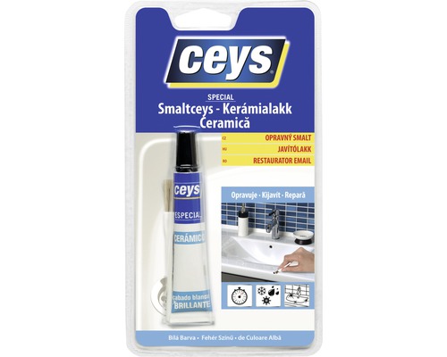 Opravný smalt na keramiku
Ceys Special SmaltCeys 15 ml Ceys Special Smaltovaný keramický lak pro opravy keramických povrchů