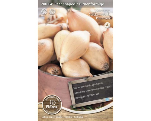 Hruškovité sazečky cibule, balení 200 gramů
