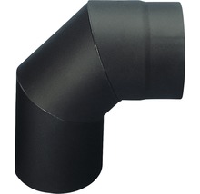 Koleno kouřové segmentové 130/90 mm černé silnostěnné-thumb-0