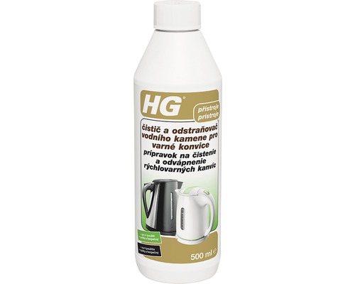 HG odstraňovač a čistič vodního kamene pro varné konvice