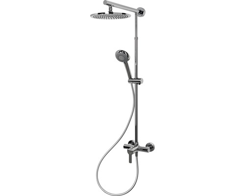 Sprchový systém s pákovou baterií Schulte Classic plus DuschMaster Rain D962031 Sprchový set s hlavovou a ruční sprchou