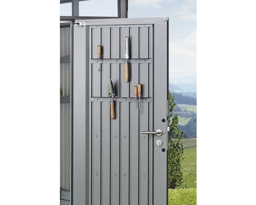 Nářaďový držák na dveře pro Biohort AvantGarde / HighLine / Panorama / HighBoard 51,5 cm šedý křemen