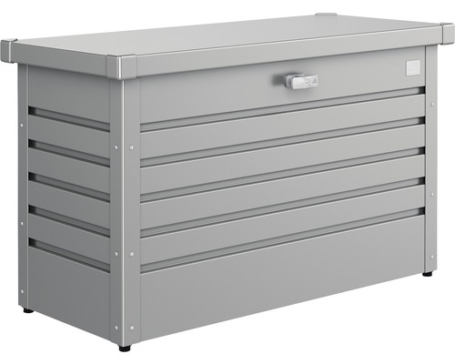 Box na polstry biohort 100, 101 x 46 x 61 cm šedý křemen metalický