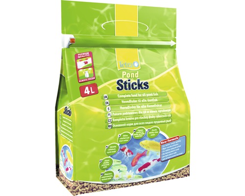 Krmivo pro jezírkové ryby TETRA Pond Sticks 4 l Krmivo pro jezírkové ryby TETRA Pond Sticks 4 l