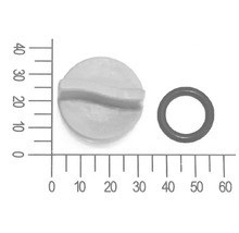Vypouštěcí šroub pro předfiltr s O kroužkem pro FQ-HW 3.200 domácí vodárna (5813003)-thumb-1