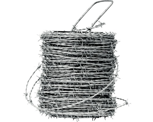 Ostnatý drát PILECKÝ Pichláček silně zinkovaný 240 g/m² 100 m Role ostnatého drátu