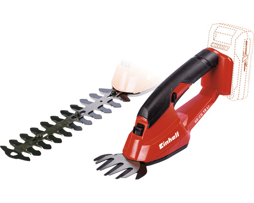 Akumulátorové nůžky na trávu a keře Einhell se dvěma nástavci