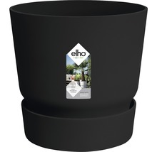 Květináč s podmiskou plastový elho greenville Ø 40 x 36 cm černý