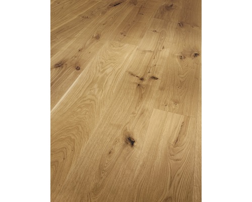 Položená dubová parketová podlaha