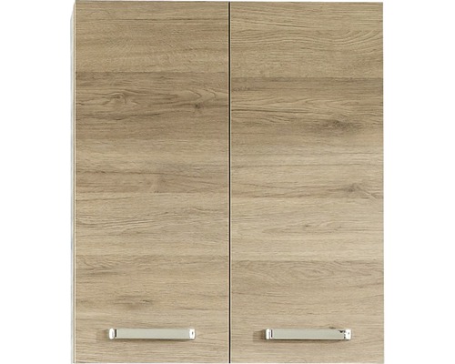 Koupelnová závěsná skříňka Pelipal Quickset 313 dub sanremo 60 x 70 x 20 cm 313.016030