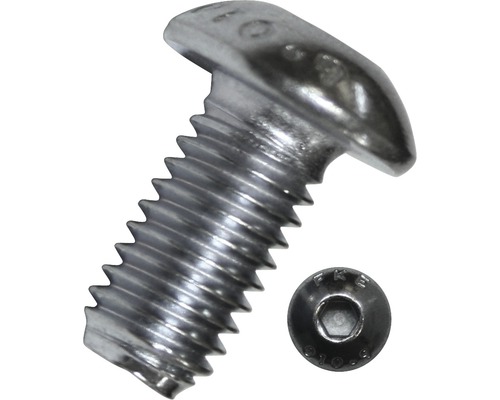 Šroub s plochou hlavou 1/4"x1 1/2" závit (podobné ISO 7380) nerez 25 kusů Šroub s plochou hlavou 1/4"x1 1/2" závit (podobné ISO 7380) nerez 25 kusů