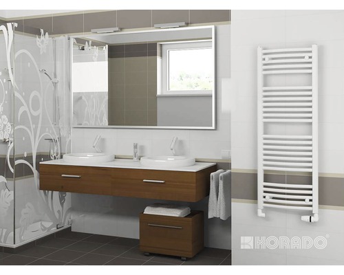 Koupelnový radiátor Korado Koralux Rondo Comfort 1220x450 mm 688 W