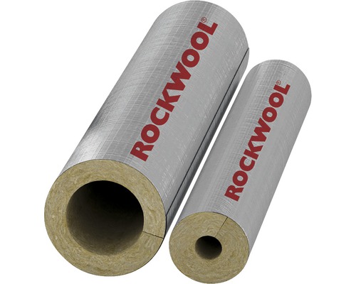 Potrubní izolační pouzdro Rockwool ø 28 mm, šířka vrstvy 30 mm, délka 1 m-0