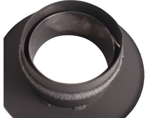 Ocelová rozeta ke kamnové rouře