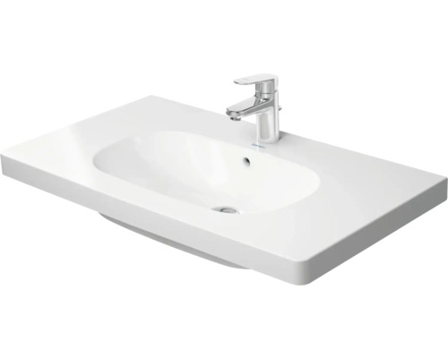 Umyvadlo na skříňku DURAVIT sanitární keramika bílá 85 x 48 x 18 cm 3428500002 Umyvadlo s baterií