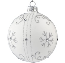 Vánoční koule s dekorem