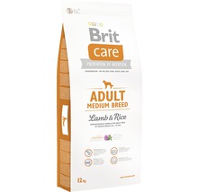 Brit Care Adult Medium Breed suché krmivo pro psy, jehněčí a rýže, 12 kg balení