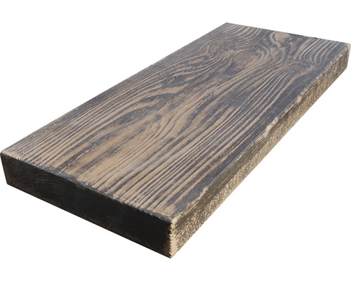 Betonová dlažba Bark 10 prkno 59,5x25x5 cm hnědočerná