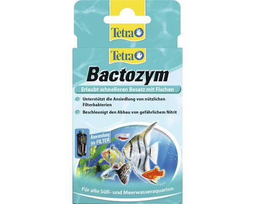 Tetra Bactozym pro rychlejší osazení sladkovodních a mořských akvárií rybami