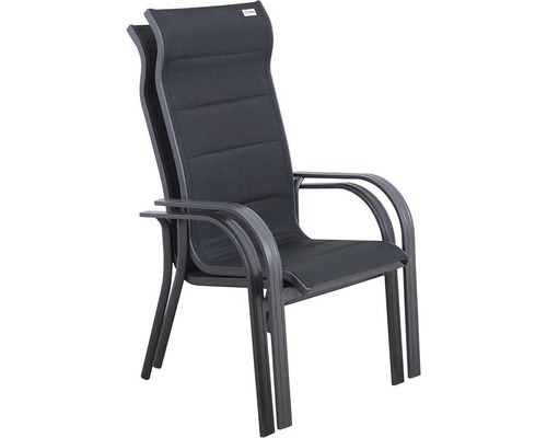 Stohovatelné zahradní židle s područkami