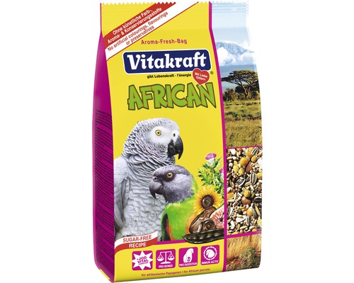 Krmivo pro papoušky VITAKRAFT AFRICAN 750g g