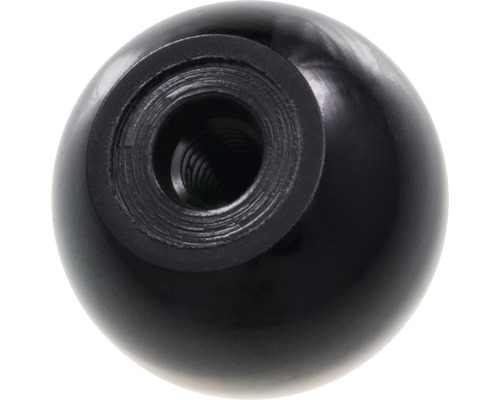Nábytková knopka M8, černá, 20 ks