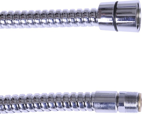 Hadice pro kuchyňskou baterii se sprchou, kov/chrom, délka: 120 cm, 1/2"xM15x1 Ohebná sprchová hadice s přípojkami