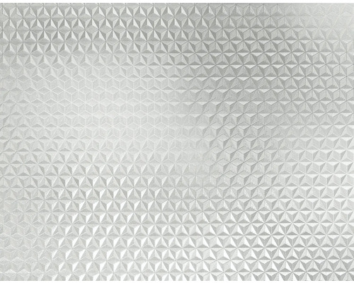 Samolepicí fólie průhledná Glasdekor Transparent Raute 45x200 cm Dekorační fólie s trojrozměrným geometrickým vzorem