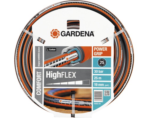 Hadice na vodu GARDENA HighFlex Comfort 3/4" délka 25 m Zahradní hadice Gardena Comfort Highflex, délka 25 metrů