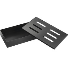 Udicí box z kovu s víkem na gril