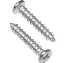 Dva šrouby s čočkovou hlavou