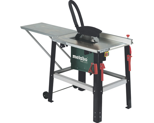 Stolní okružní kotoučová pila Metabo TKHS 315C vč. kotouče HM kotouč Ø 315x30mm Stolní okružní pila Metabo s rozšířením stolu